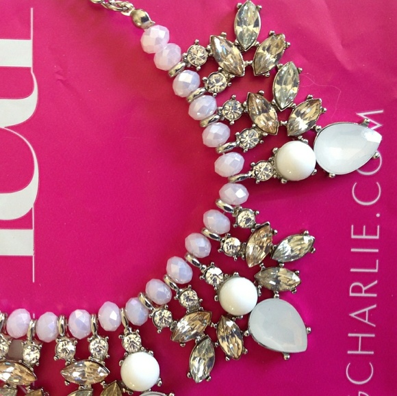 🆕Charming Charlie necklace and earrings set - Picture 2 of 5